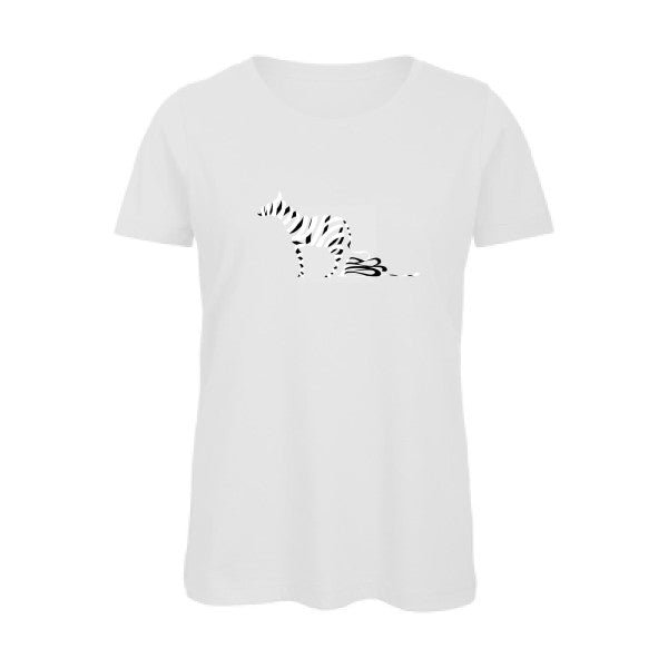 Zèbre   T-shirt femme bio