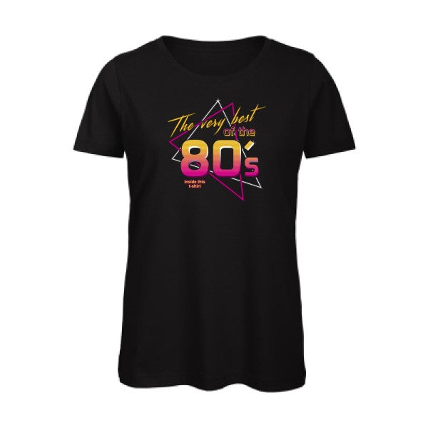 annee 80s   T-shirt femme bio