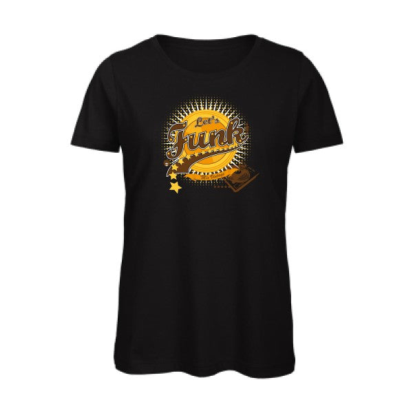 Let's funk !   T-shirt femme bio