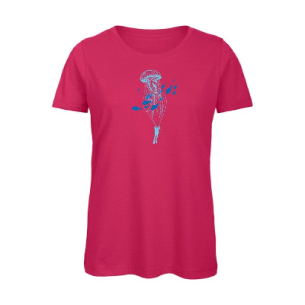 Under the sky   T-shirt femme bio