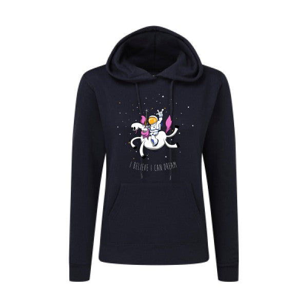 Space Rodéo Licorne SG - Ladies' Hooded Sweatshirt Sweat capuche femme