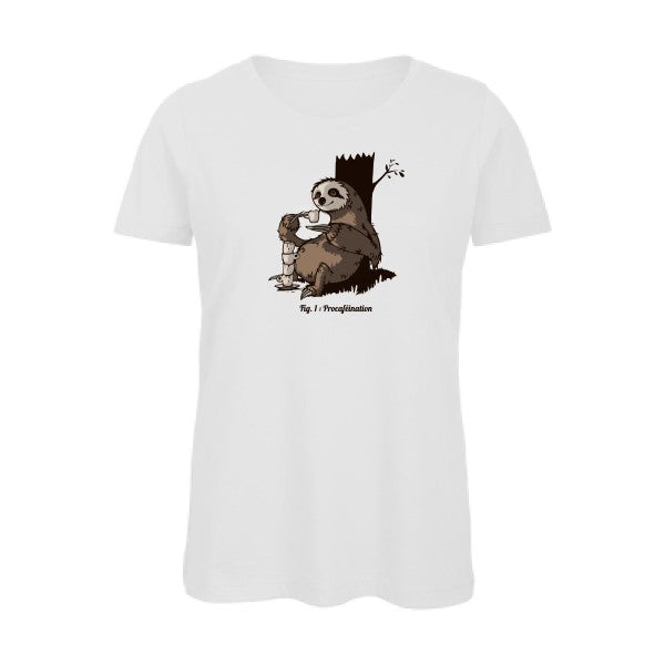 Procaféination   T-shirt femme bio