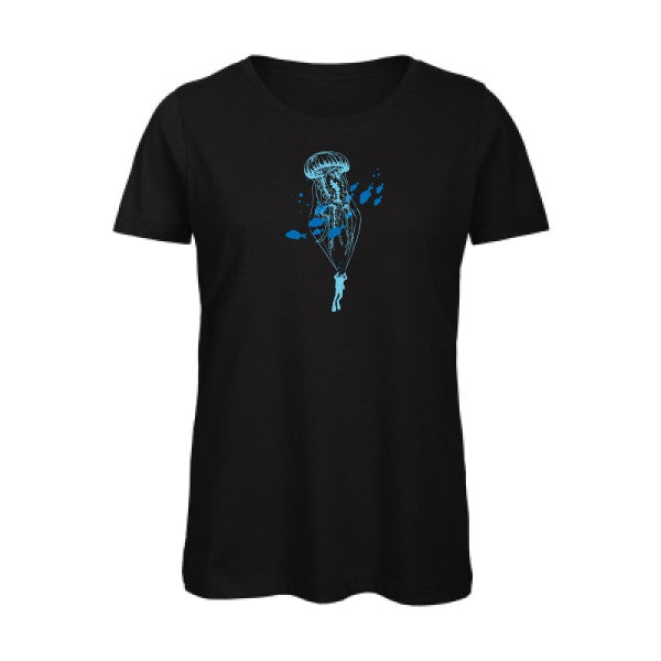 Under the sky   T-shirt femme bio