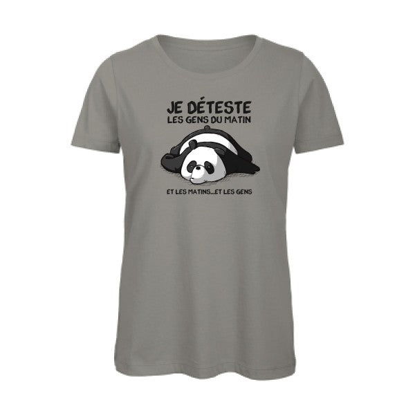 Pas du matin   T-shirt femme bio