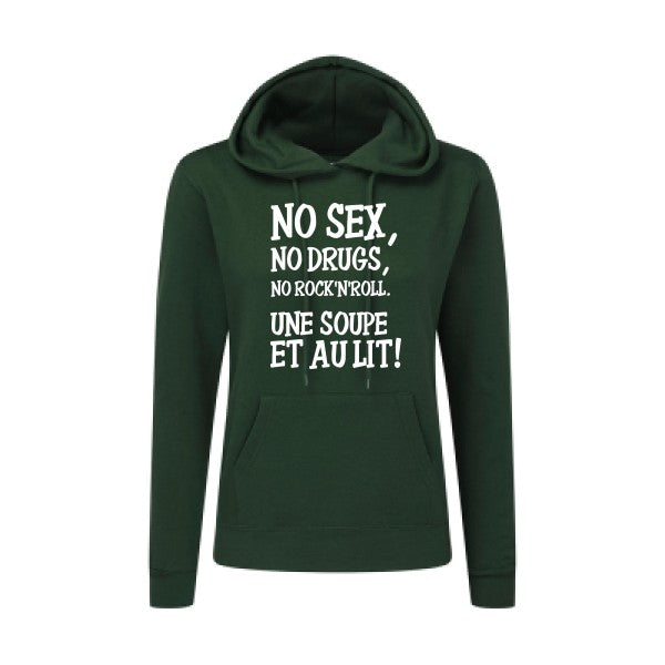 NO...  - Sweatshirt Sweat capuche femme