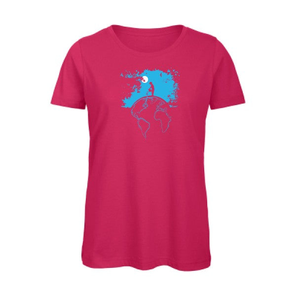 Terre   T-shirt femme bio