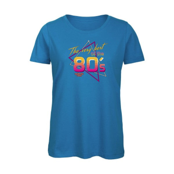 annee 80s   T-shirt femme bio