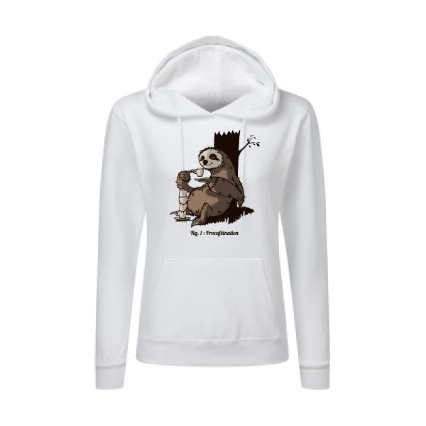 Procaféination SG - Ladies' Hooded Sweatshirt Sweat capuche femme