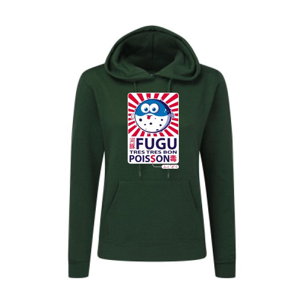 Fugu SG - Ladies' Hooded Sweatshirt Sweat capuche femme