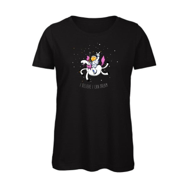 Space Rodéo Licorne   T-shirt femme bio