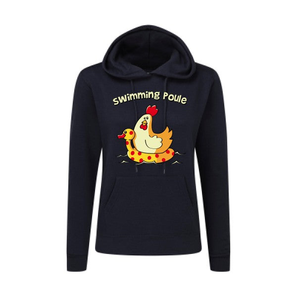 swimming poule SG - Ladies' Hooded Sweatshirt Sweat capuche femme