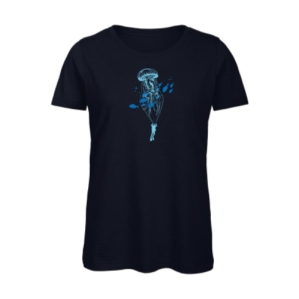 Under the sky   T-shirt femme bio