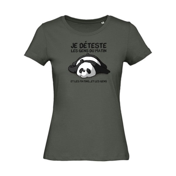 Pas du matin   T-shirt femme bio