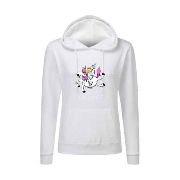 Space Rodéo Licorne SG - Ladies' Hooded Sweatshirt Sweat capuche femme