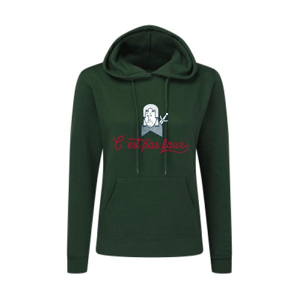 C'est pas faux SG - Ladies' Hooded Sweatshirt Sweat capuche femme