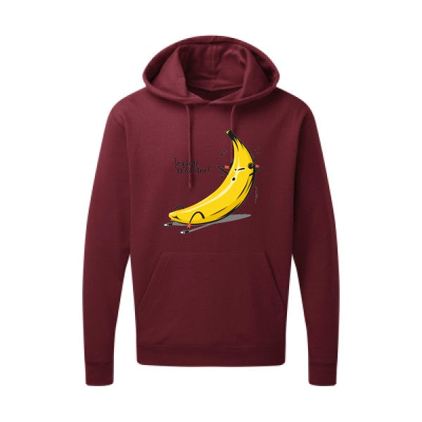 Je garde la banane !  -Sweat capuche