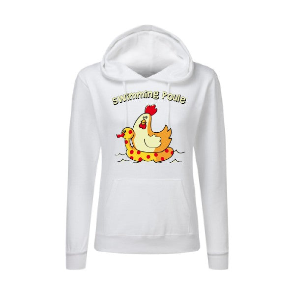 swimming poule SG - Ladies' Hooded Sweatshirt Sweat capuche femme