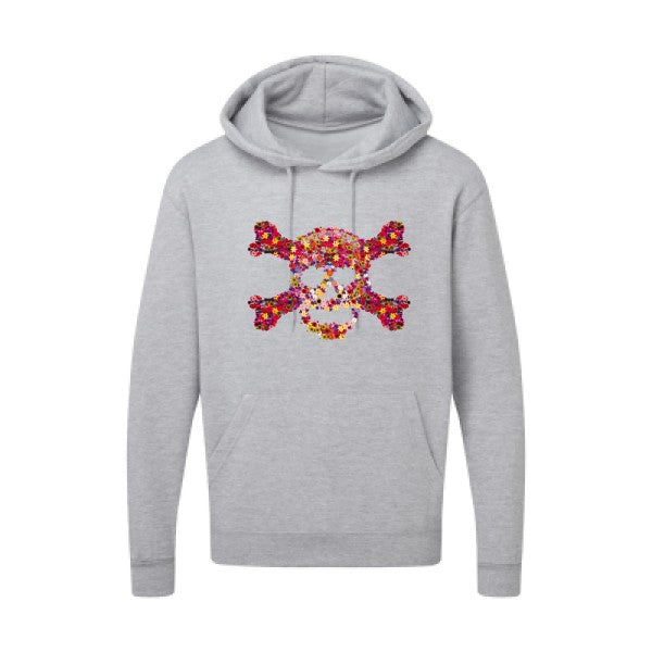 Floral skull SG - Hooded Sweatshirt Sweat capuche