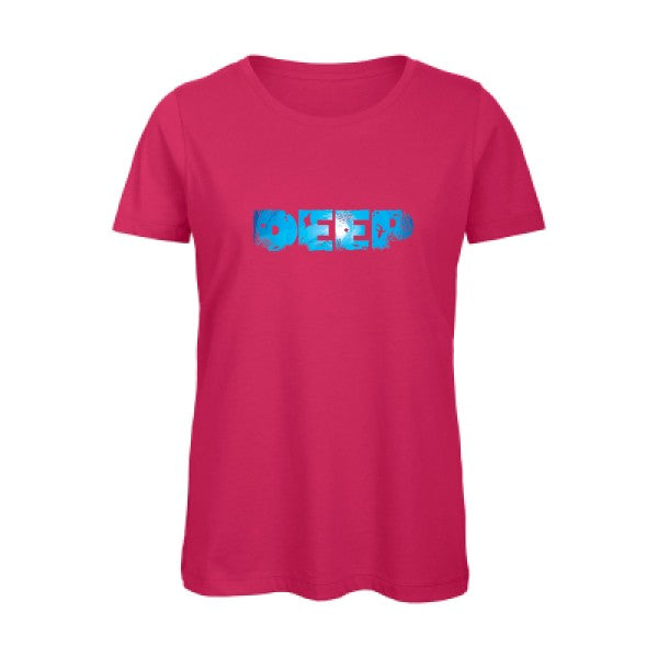 deep   T-shirt femme bio