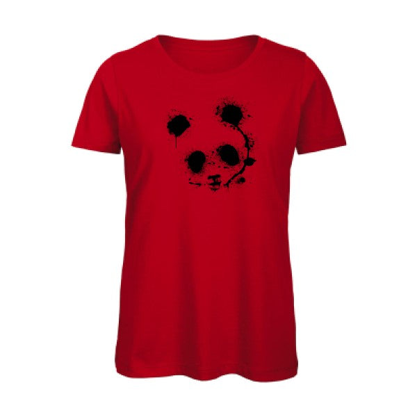 panda   T-shirt femme bio