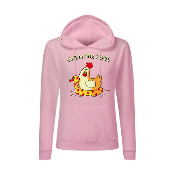 swimming poule SG - Ladies' Hooded Sweatshirt Sweat capuche femme