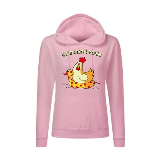 swimming poule SG - Ladies' Hooded Sweatshirt Sweat capuche femme