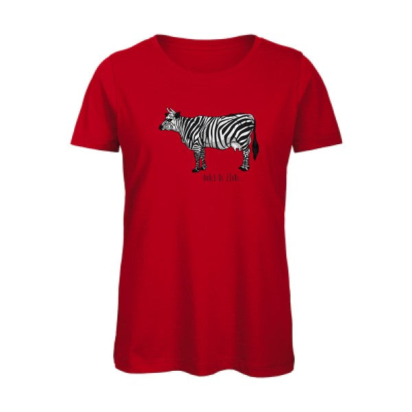 drole de zebre   T-shirt femme bio