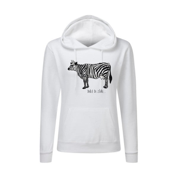 drole de zebre SG - Ladies' Hooded Sweatshirt Sweat capuche femme