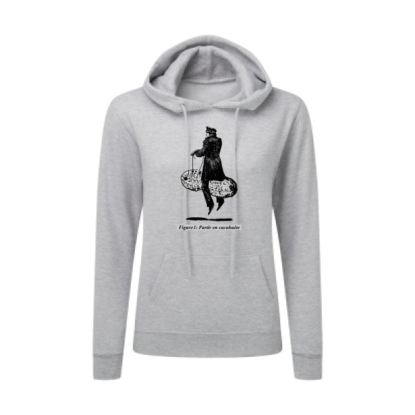 Partir en cacahuète SG - Ladies' Hooded Sweatshirt Sweat capuche femme