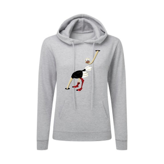 Autruche SG - Ladies' Hooded Sweatshirt Sweat capuche femme