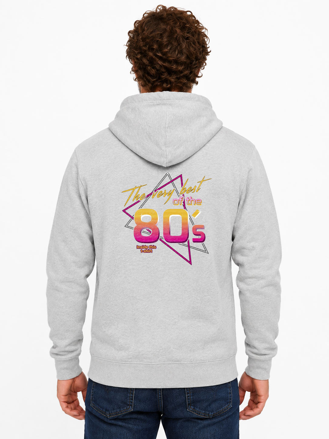 annee 80s - Sweat à capuche original