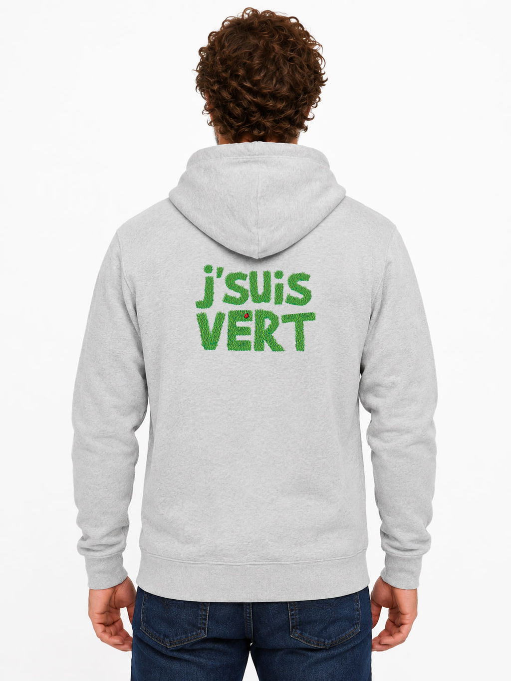 J'suis vert - Sweat à capuche original