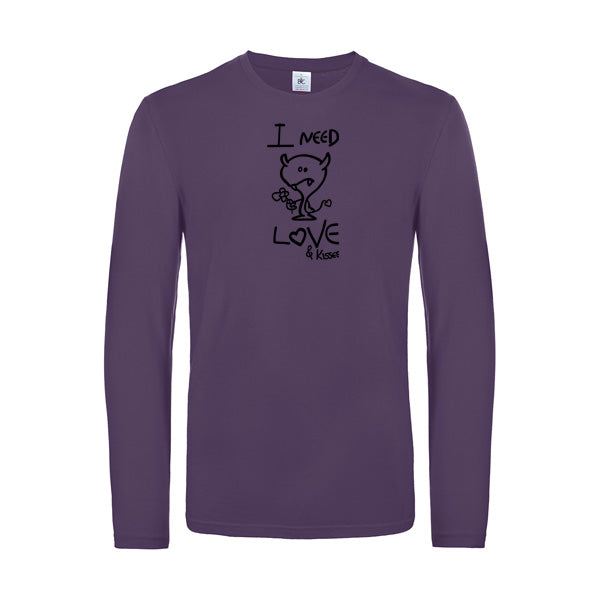 LOVER Original T-Shirt langarm 190G