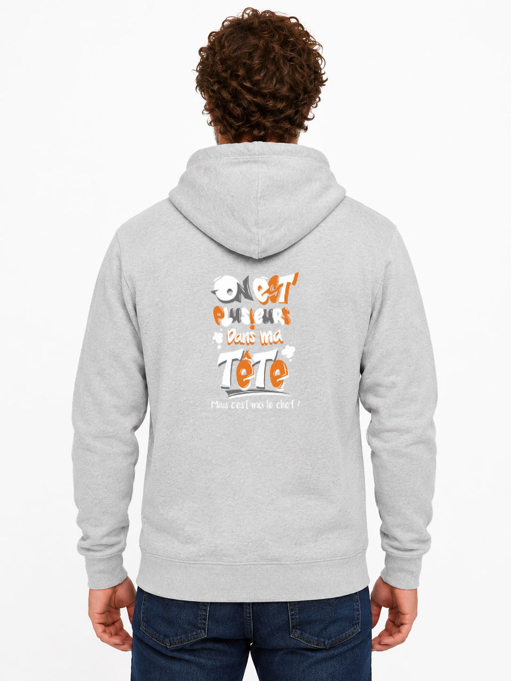 C'est moi le chef - Sweat à capuche original