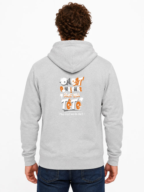 C'est moi le chef - Sweat à capuche original
