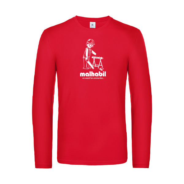 Malhabil... T-shirt original manches longues 190G