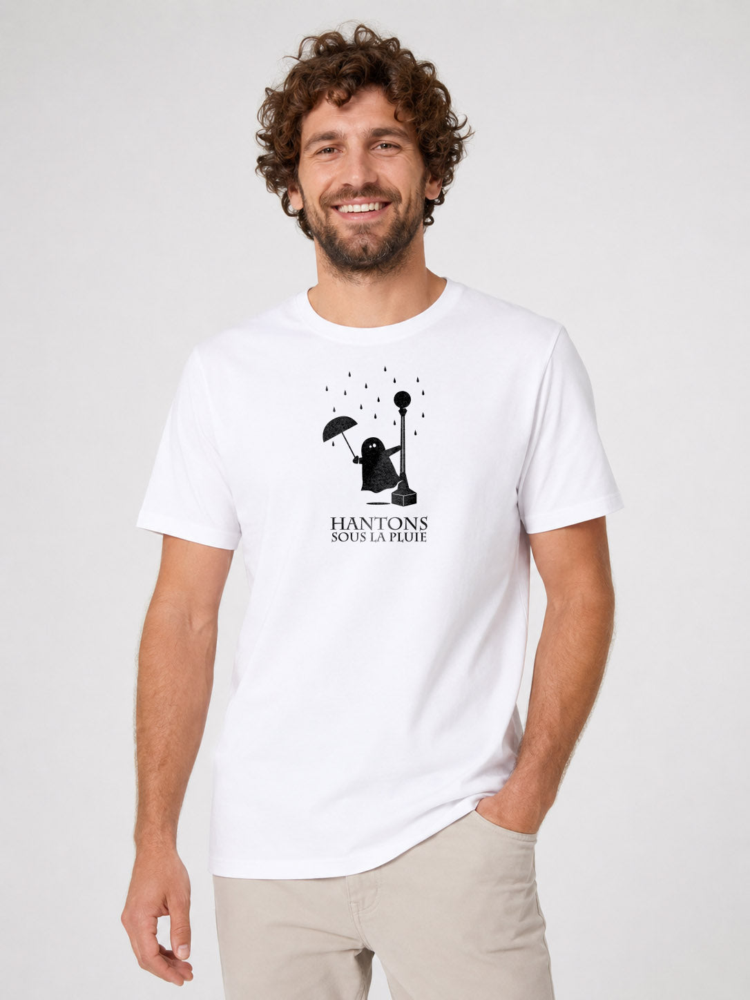 Hantons-sous-la-pluie- T-shirt original