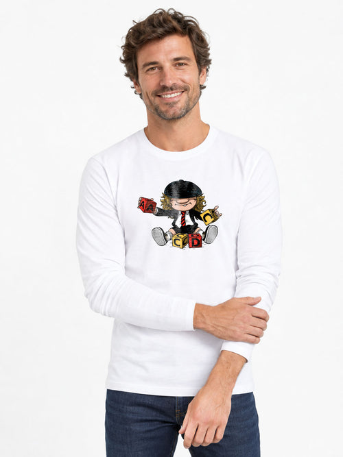 ACDC -T-shirt manches longues 190g