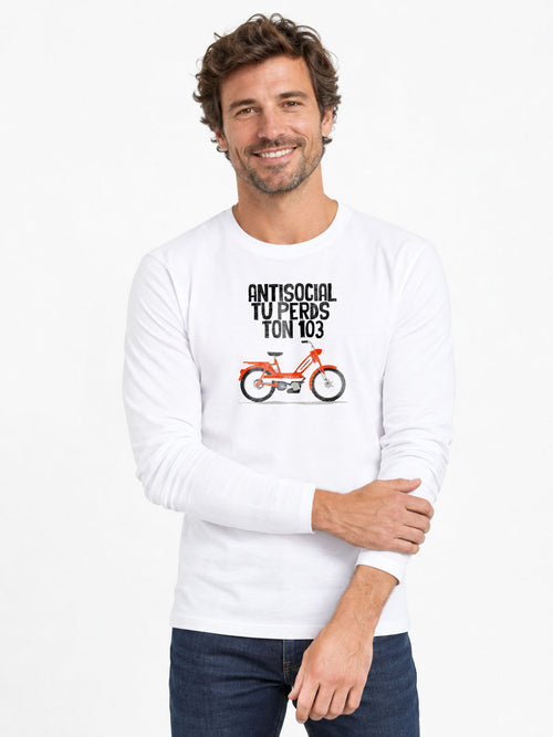 Antisocial -T-shirt manches longues 190g