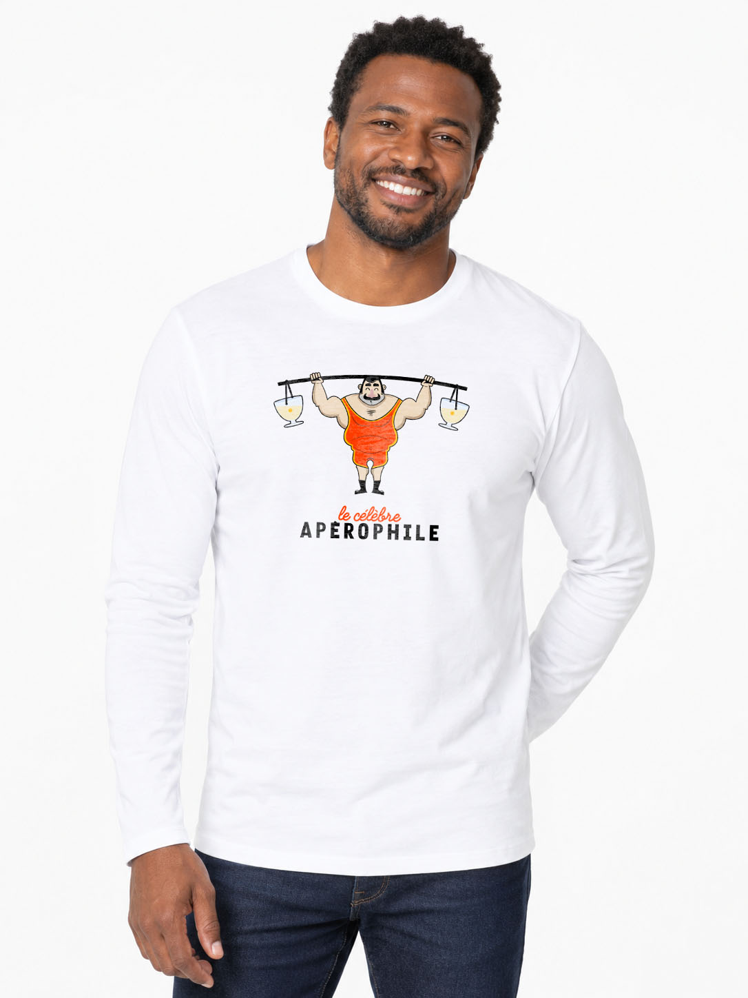 APEROPHILE -T-shirt manches longues 190g