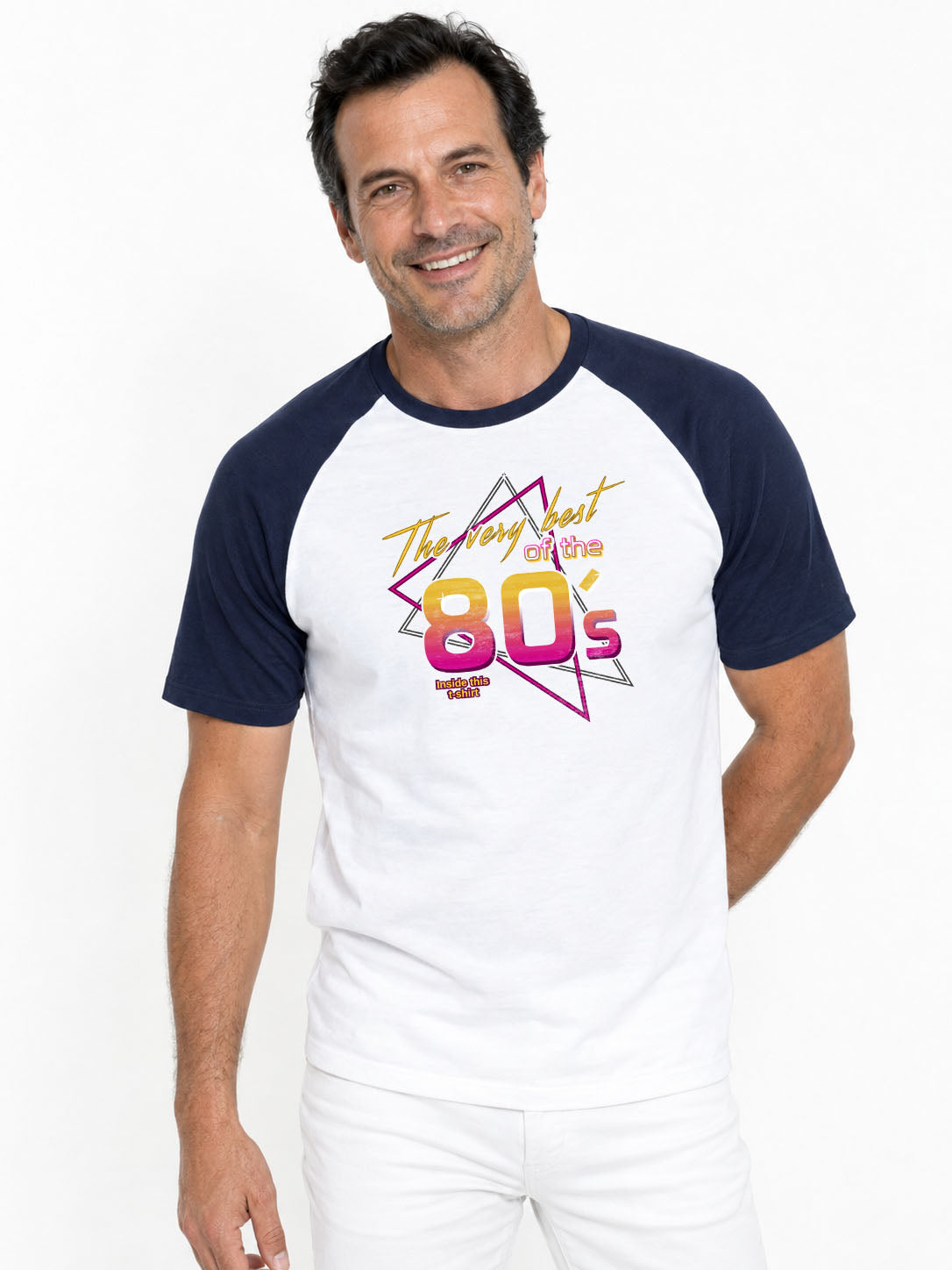 Baseball-T-Shirt Fruit of the Loom 80er Jahre