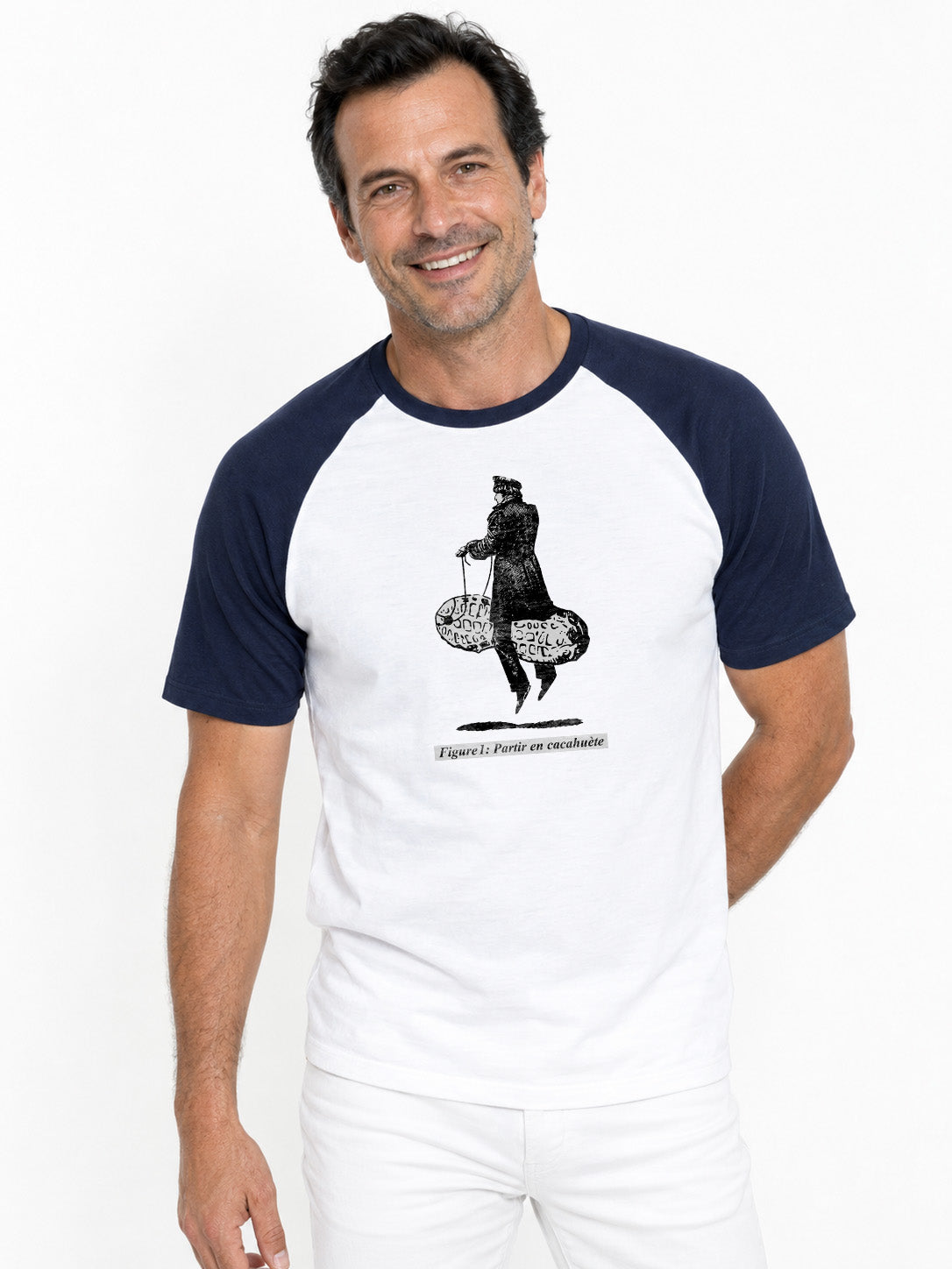 Baseball-T-Shirt Fruit of the Loom Partir en cacahuète