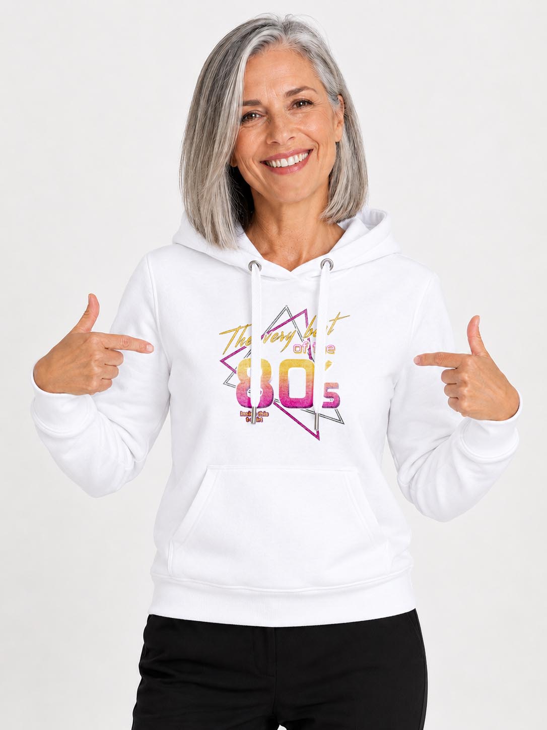 Original-Damen-Sweatshirt aus den 80ern