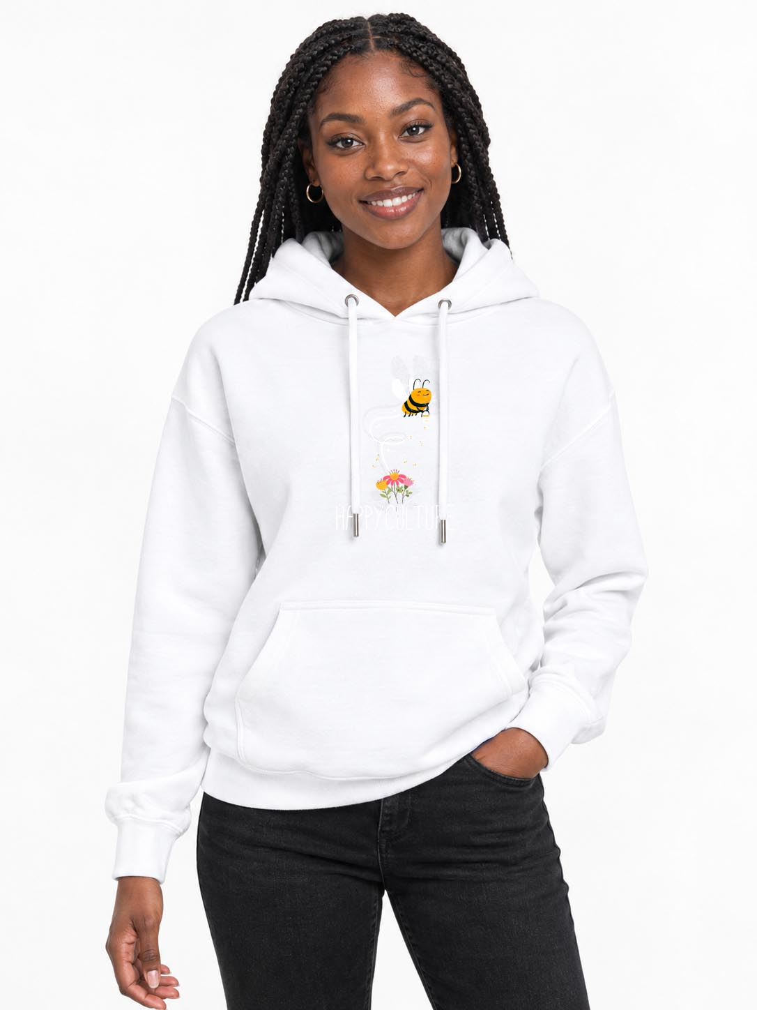 Original-Sweatshirt für Damen „Happy“
