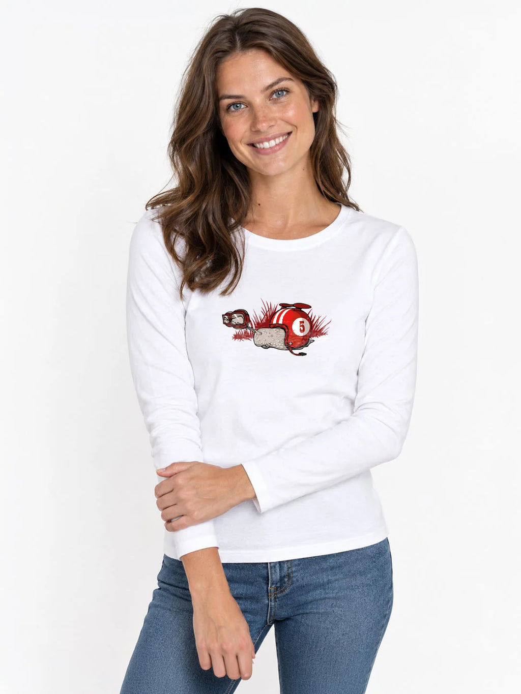 Damen-T-Shirt LSL F0