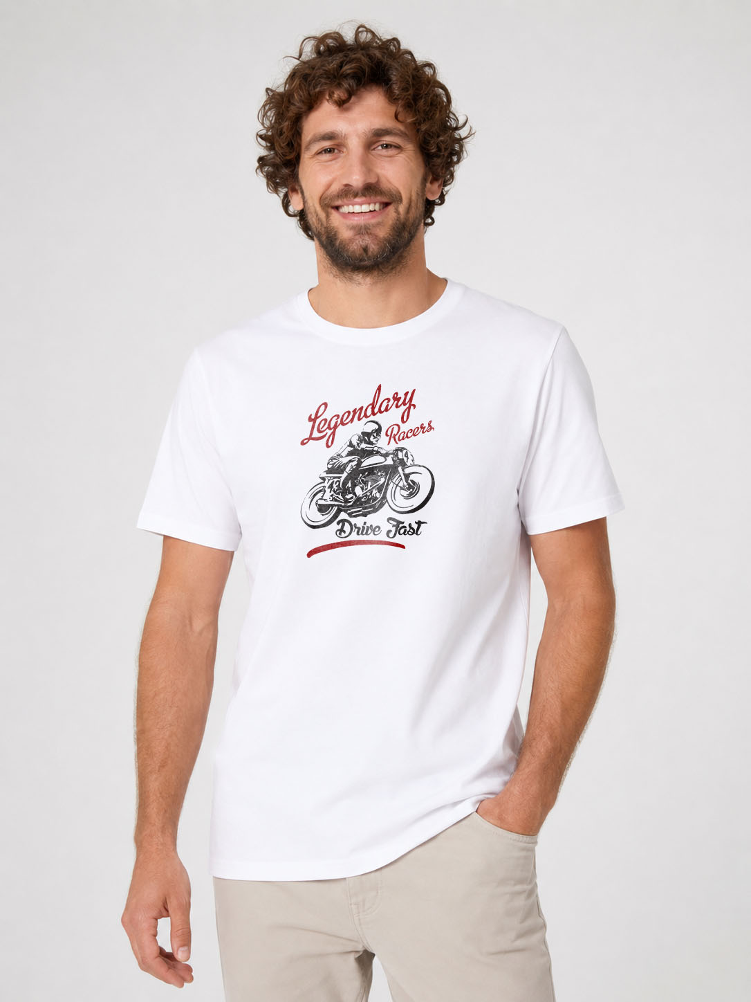T-shirt moto — Legendary Racer