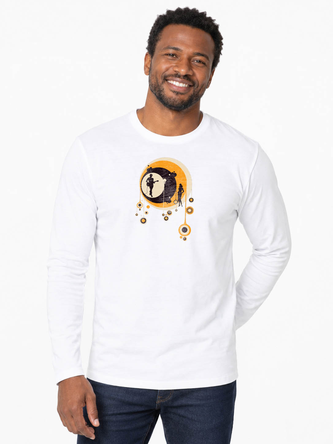 70's -T-shirt manches longues 190g