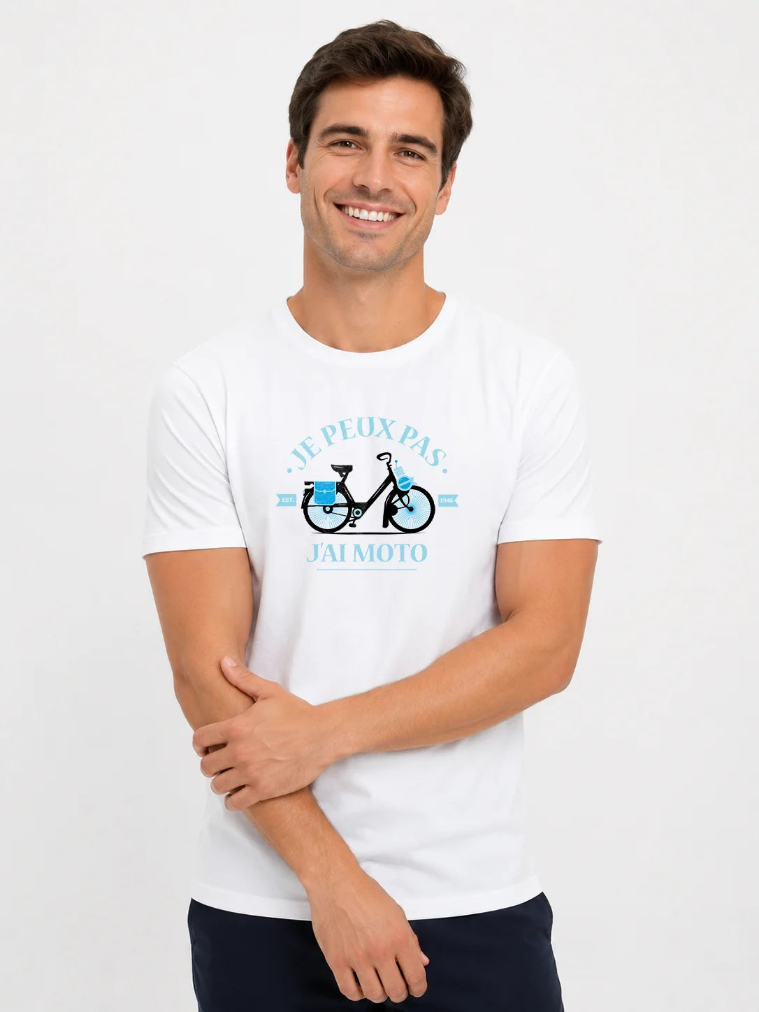 T-shirt original homme - J'peux pas j'ai moto