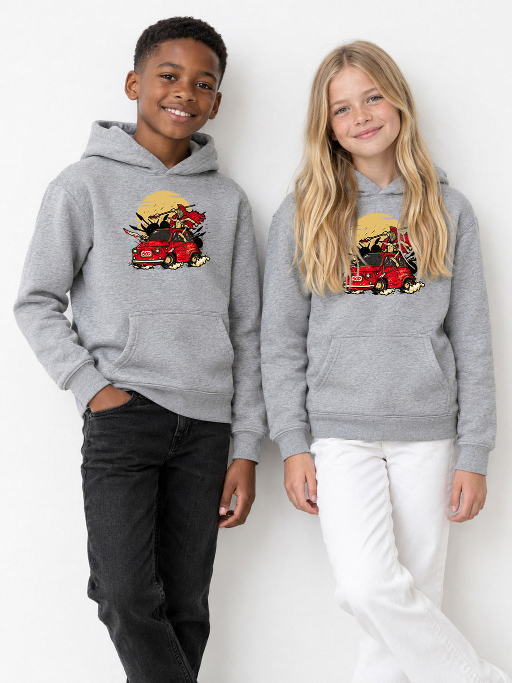 sweat capuche enfant 500
