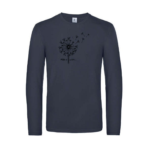 Make a wish T-Shirt original langarm 190G